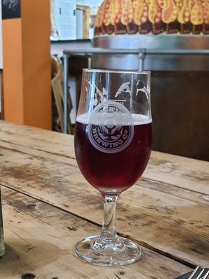 Fruit beer. at Black Isle Bar and Rooms in Inverness