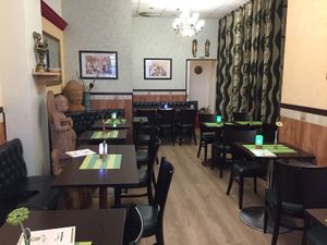 Nice interior at Indian Curry House in Leipzig