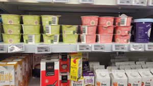 Vegan Skyr at Netto in Egilsstadir