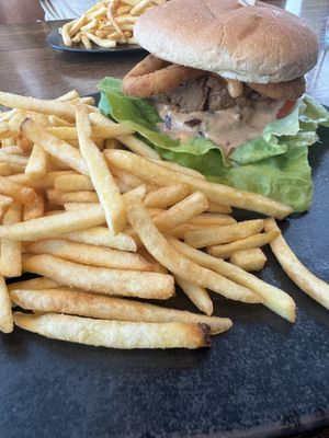 Vegan burger   at Hamborgarafabrikkan in Reykjavik