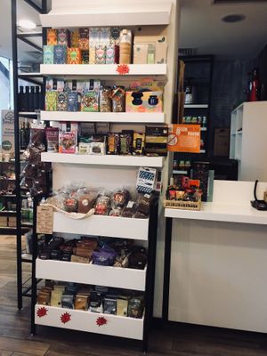 Great selection of snacks at Al Grano in Santiago