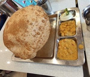 Channa Bhaturu at Saravana Bhavan in Parramatta
