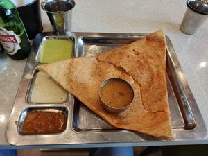 Dosa at Saravana Bhavan in Parramatta