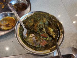 Palak Tofu at Saravana Bhavan in Parramatta