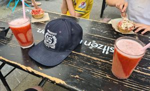 ErdbeerMinzShake's & Eis at Schlecks - Ottensen in Hamburg