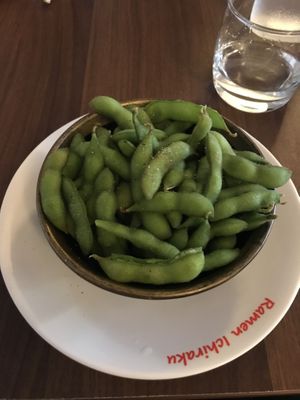 Edamame  #Veganuary at Ramen Ichiraku in Perth