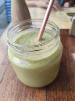  at am/pm organic cafe in Pokhara