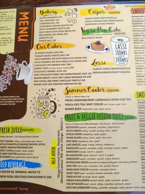  at am/pm organic cafe in Pokhara