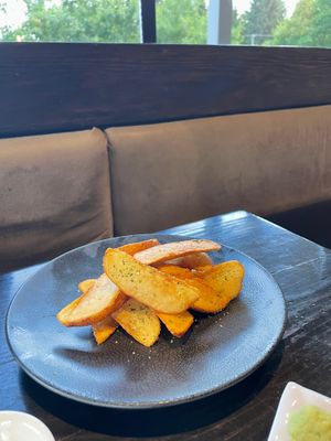 Shaka Shaka potato  at Harajuku Izakaya Restaurant in Whistler