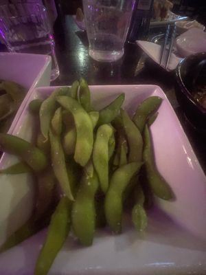Edamame  at Harajuku Izakaya Restaurant in Whistler