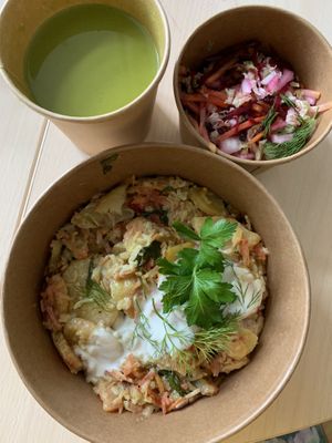 Moussaka at Gaudi&Naan in Ljubljana