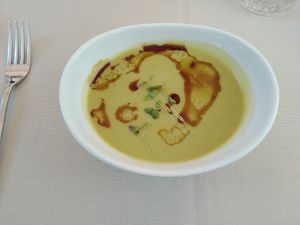 Soup at Gaudi&Naan in Ljubljana