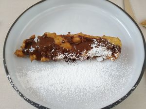 Dessert at Gaudi&Naan in Ljubljana