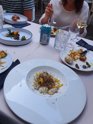 Gnocchi at Gaudi&Naan in Ljubljana