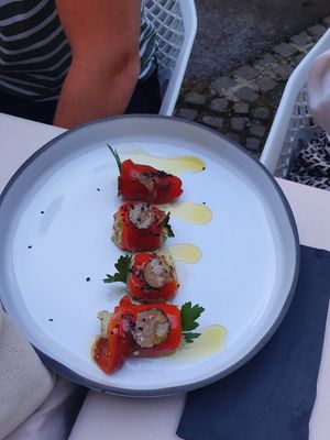 Smoked rolls at Gaudi&Naan in Ljubljana