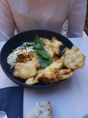 Main dish: Tempura at Gaudi&Naan in Ljubljana