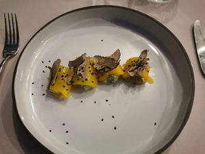 Smoked pepper at Gaudi&Naan in Ljubljana