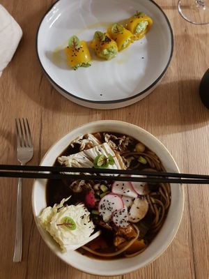 The ramen at Gaudi&Naan in Ljubljana