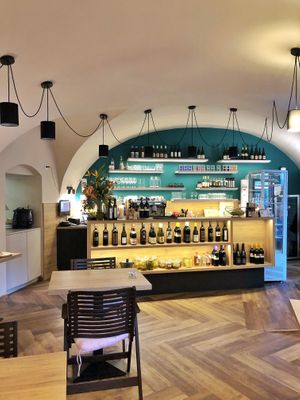 Interior  at Gaudi&Naan in Ljubljana