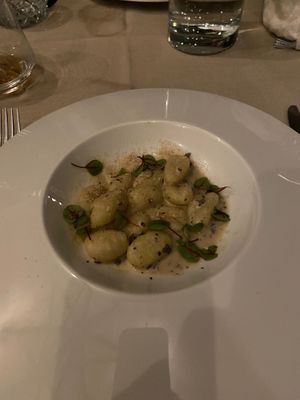 Gnocchi at Gaudi&Naan in Ljubljana