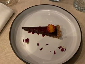 Dessert at Gaudi&Naan in Ljubljana