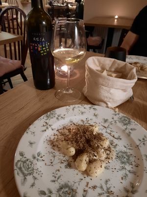 Menu dégustation plat numéro 3 at Gaudi&Naan in Ljubljana