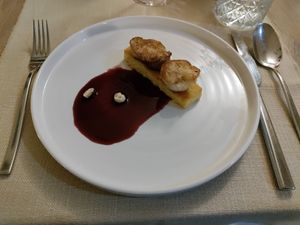 New year menu at Gaudi&Naan in Ljubljana