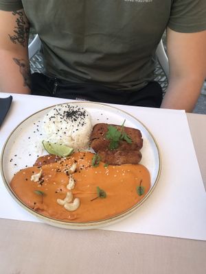 curry   at Gaudi&Naan in Ljubljana