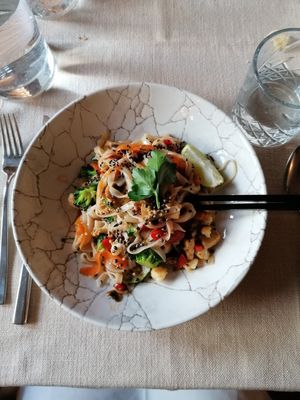Pad Thai at Gaudi&Naan in Ljubljana