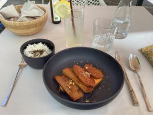 Butter chick’n  at Gaudi&Naan in Ljubljana