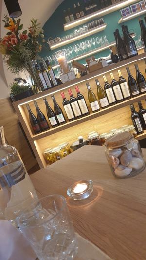 Lovely decor at Gaudi&Naan in Ljubljana