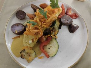 Crazy chickpea at Gaudi&Naan in Ljubljana