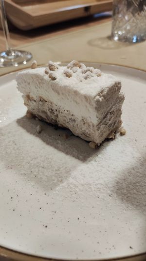 Daily cake with chestnuts at Gaudi&Naan in Ljubljana