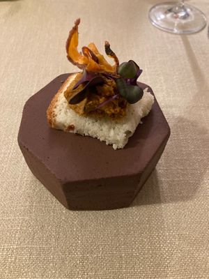 amuse-bouche at Gaudi&Naan in Ljubljana