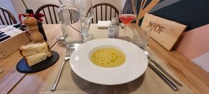 Soup lunch at Gaudi&Naan in Ljubljana