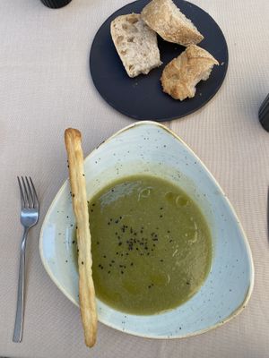 Daily soup  at Gaudi&Naan in Ljubljana