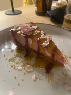 Summer fruits cheesecake  at Gaudi&Naan in Ljubljana