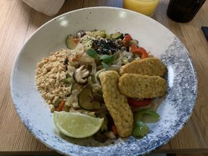 Pad thai  at Gaudi&Naan in Ljubljana