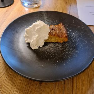 Lunch menu - dessert at Gaudi&Naan in Ljubljana