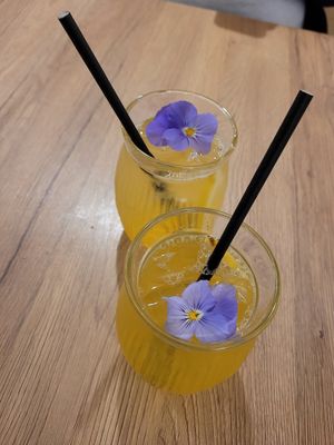 Homemade ice-tea at Gaudi&Naan in Ljubljana