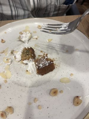 Cake   at Gaudi&Naan in Ljubljana