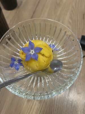 Ice cream   at Gaudi&Naan in Ljubljana