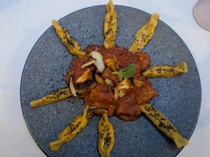 Slovenian plate at Gaudi&Naan in Ljubljana