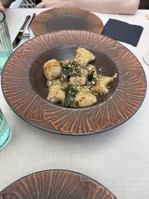 Gnocchi starter  at Gaudi&Naan in Ljubljana