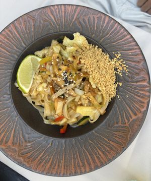 Pad Thai  at Gaudi&Naan in Ljubljana