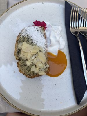 Tarragon cake   at Gaudi&Naan in Ljubljana