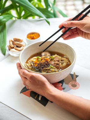 Ramen at Gaudi&Naan in Ljubljana