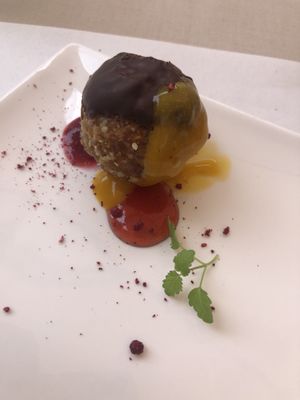 dessert  at Gaudi&Naan in Ljubljana