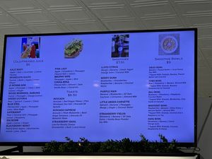 Menu  at Nice Juicery in Alexandria