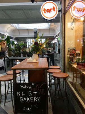 Storefront  at Tart Bakery - St Kevins Arcade in Auckland